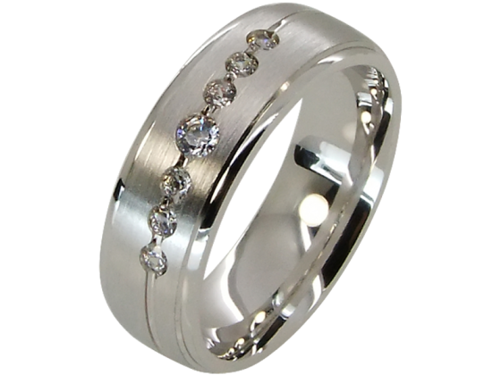 Augusta - single ring (silver)